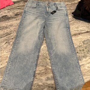 Ann Taylor Light Blue Flare Jeans